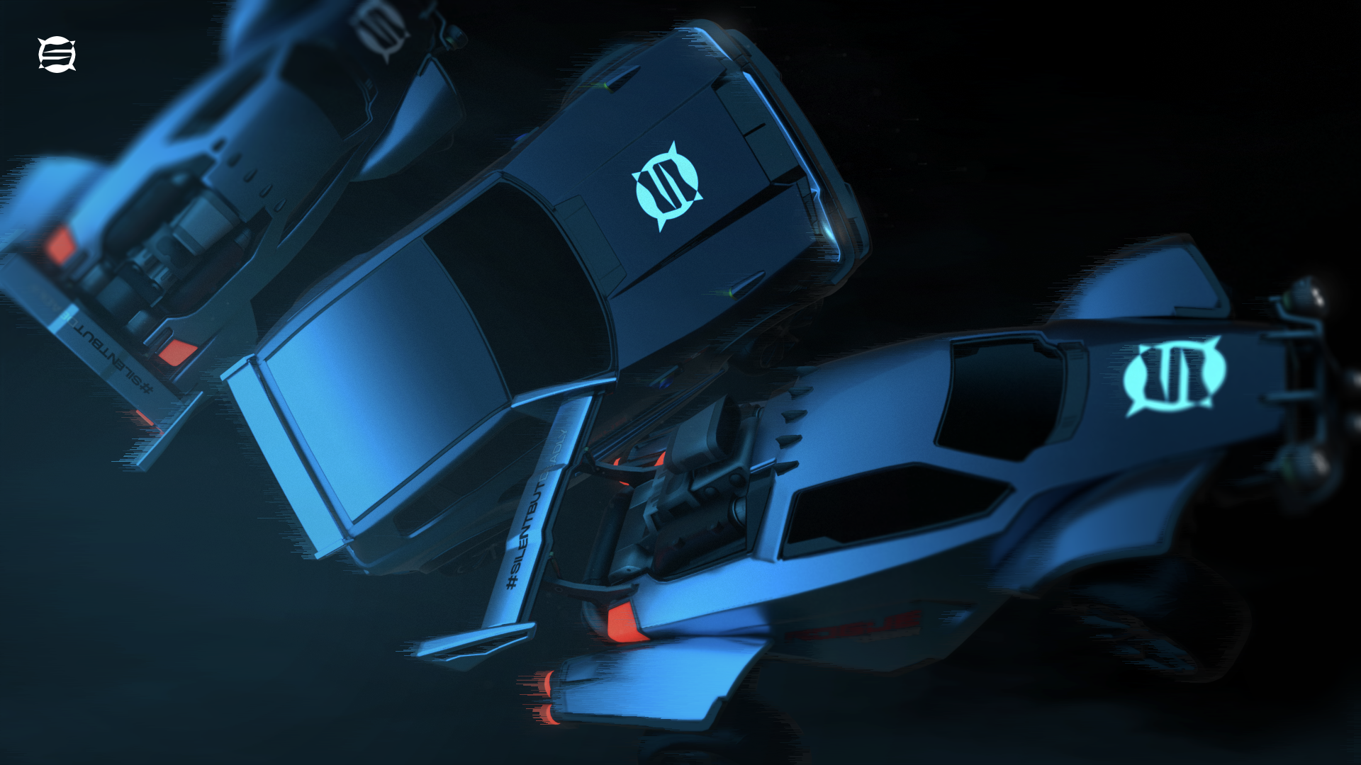 Team Silenced Rocket League cars
